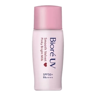 Biore UV Smooth Velvet Pinky Bright Milk SPF 50+