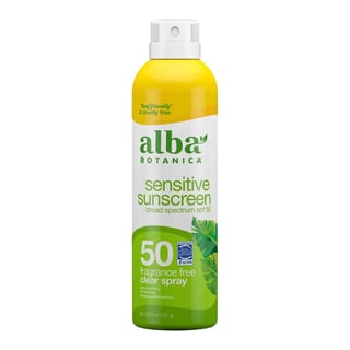 Alba Botanica Sensitive Sunscreen Fragrance Free SPF 50
