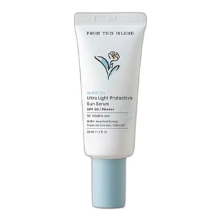 From This Island White Tea Ultra Light Protective Sun Serum SPF 50