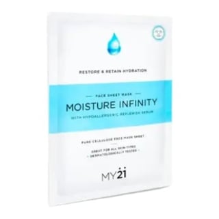 MY21 Moisture Infinity Infused With Hyaluronic Acid to Restore and Retain Hydration