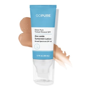 GoPure Glow Pure Tinted Mineral Sunscreen SPF 40