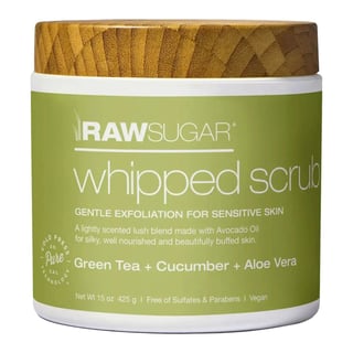 Raw Sugar Whipped Scrub For Sensitive Skin