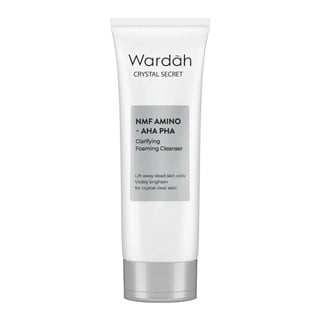 Wardah Crystal Secret NMF Amino + AHA PHA Clarifying Foaming Cleanser