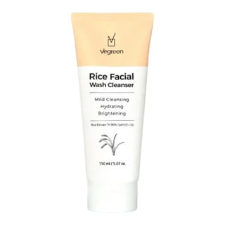 Vegreen Rice Facial Wash Cleanser