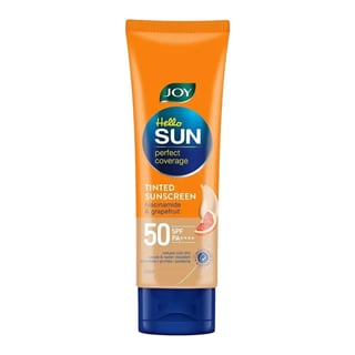 Joy Beautiful By Nature Hello Sun Perfect Coverage Tinted Sunscreen SPF 50