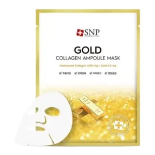 SNP Gold Collagen Ampoule Mask