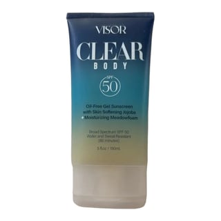 VISOR SKINCARE Clear Body Oil-Free Gel Sunscreen SPF 50