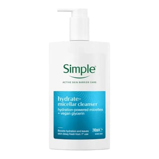 Simple Skincare Hydrate+ Micellar Cleanser