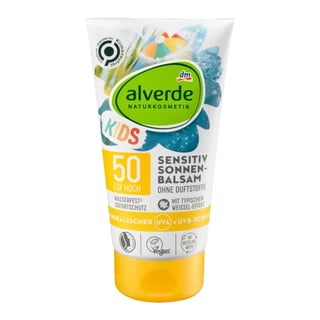 Alverde Naturkosmetik Sensitive-Sunscreen For Kids LSF50