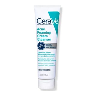 CeraVe Acne Foaming Cream Cleanser