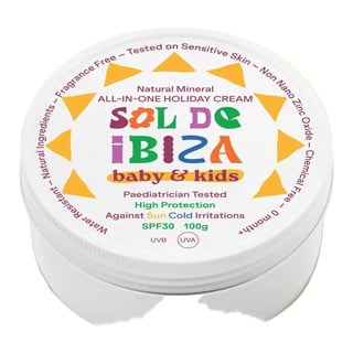 Sol De Ibiza Baby & Kids SPF30 Mineral All-In-One Holiday Cream