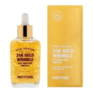Pretty Skin Total Solution 24K Gold Wrinkle Deep Moisture Ampoule
