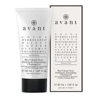 Avant Skincare Blue Volcanic Stone Purifying & Antioxidising Cleansing Gel