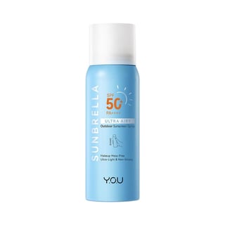 Y.O.U رذاذ واقٍ من الشمس Sunbrella Ultra Airy للأنشطة الخارجية بمعامل SPF 50+
