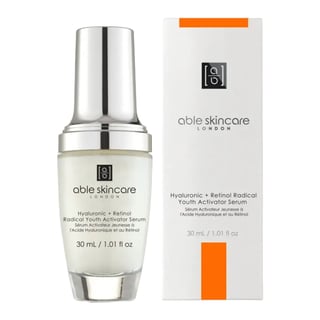 able skincare London Hyaluronic + Retinol Radical Youth Activator Serum