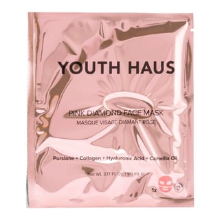 Skin Gym Youth Haus Pink Diamond Face Mask