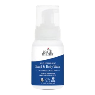 Earth Mama Organics Wild Peppermint Hand & Body Wash