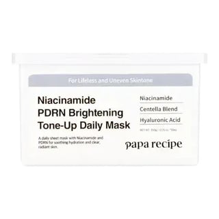 Papa Recipe Niacinamide PDRN Brightening Tone-Up Daily Mask