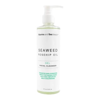 Vitamins and Sea beauty Seaweed & Rosehip Oil Gel Facial Cleanser