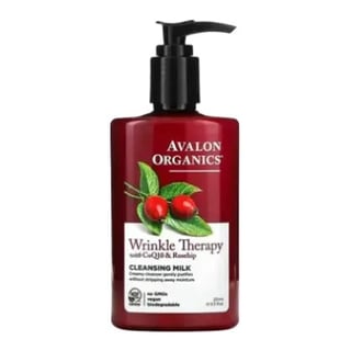 Avalon Organics Wrinkle Therapy with CoQ10 & Rosehip Cleansing Milk
