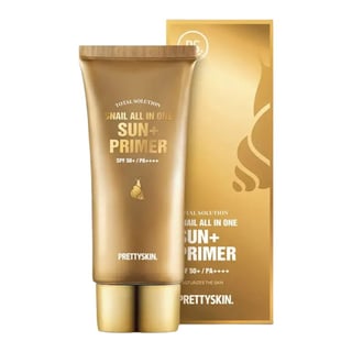 Pretty Skin Total Solution Snail All In One Sun+ Primer SPF 50+