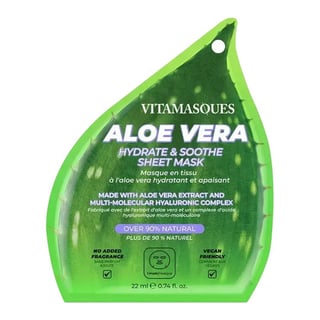 Vitamasques Aloe Vera Hydrate & Soothe Sheet Mask