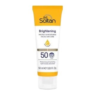 ブーツ Soltan ブライトニング プロテクト&モイスチャライズ フェイシャル サンケア クリーム SPF 50