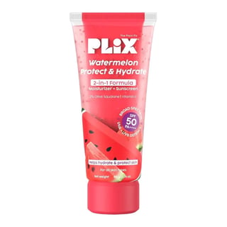 Plix Watermelon Protect & Hydrate 2-In-1 Formula Moisturizer + Sunscreen SPF 50 PA++++