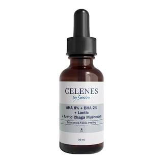 Celenes by Sweden AHA 8% + BHA 2% + ラクティック + アークティックチャガマッシュルーム フェイシャルピーリング