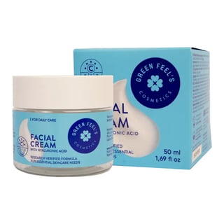 Green Feel's Facial Cream With Hyaluronic Acid