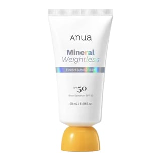 Anua ミネラル ウェイトレス フィニッシュ サンスクリーン SPF 50