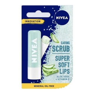 Nivea Aloe Vera + Vitamin E Caring Lip Scrub