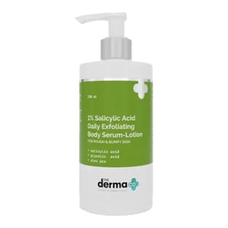The Derma Co 1% Salicylic Acid Daily Exfoliating Body Serum-Lotion