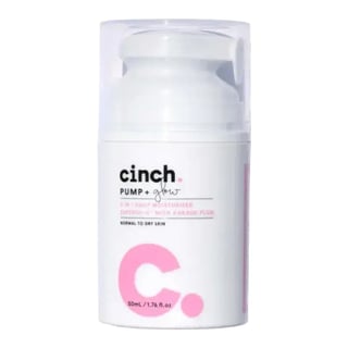 Cinch Pump + Glow Moisturiser