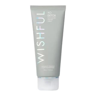 Wishful Yo Detox Charcoal Face & Body Enzyme Scrub