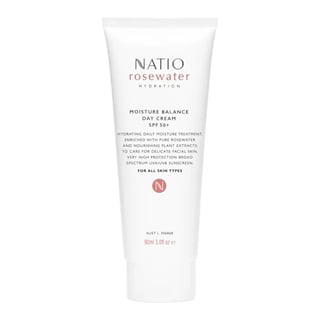 Natio Rosewater Hydration Moisture Balance Day Cream SPF 50+