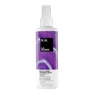 IGK Hair L.A. Blonde Purple Toning Leave-In Treatment Spray