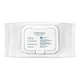 Missha Super Aqua Ultra Hyalron Cleansing Oil Wipes