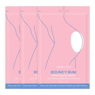 Facetory Bouncy Bum Defining Butt Mask- Caffeine and Rosehip Oil