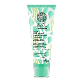 Natura Siberica Berёza Siberica Polar White Birch Pore Minimising Face Mask