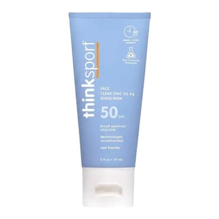 Think Thinksport Face Clear Zinc 23.4% Sunscreen SPF 50