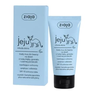 Ziaja Jeju Biały Mus Do Twarzy Na Dzień SPF 10