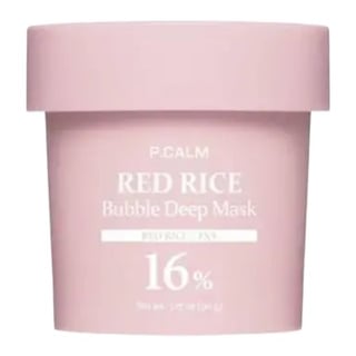 P.Calm Red Rice Bubble Deep Mask