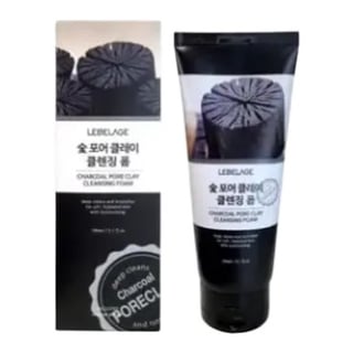 Lebelage Charcoal Pore Clay Cleansing Foam