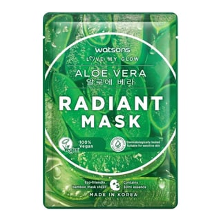 Watsons Love My Glow Aloe Vera Radiant Mask