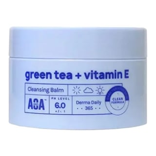 AOA Skin Green Tea + Vitamin E Cleansing Balm