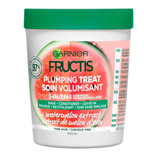 Garnier Plumping Treat 3-In-1 Hair Mask With Watermelon Extract