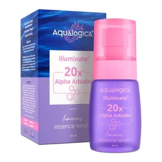 Aqualogica Illuminate+ 20x Alpha Arbutin Luminous Essence Serum