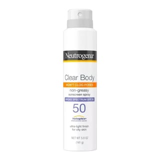 Neutrogena Clear Body Won't Clog Pores Spray SPF 50