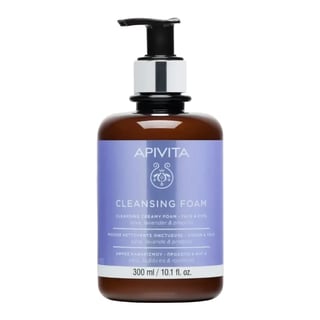 Apivita Natural Cosmetics Cleansing Creamy Foam Face & Eyes